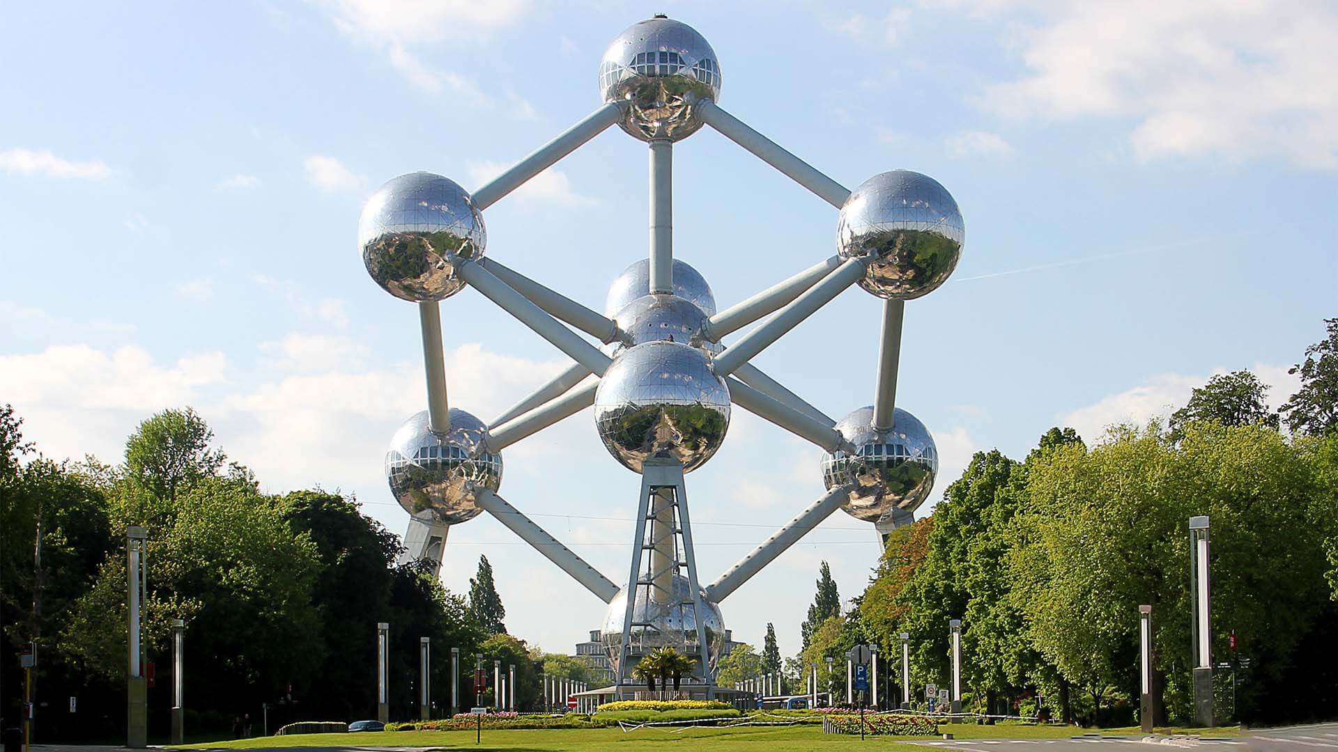 Photo of the Atomium, Brussels, Belgium