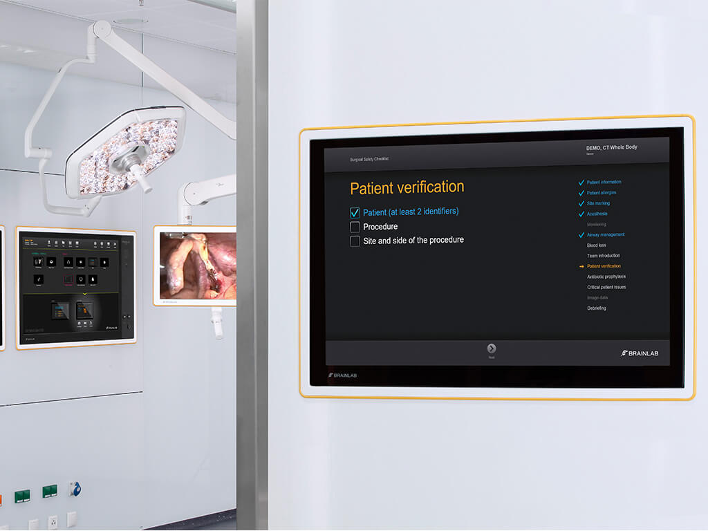 Illustration: Buzz Operating Room Integration Platform - Centralized display and control of data and video sources