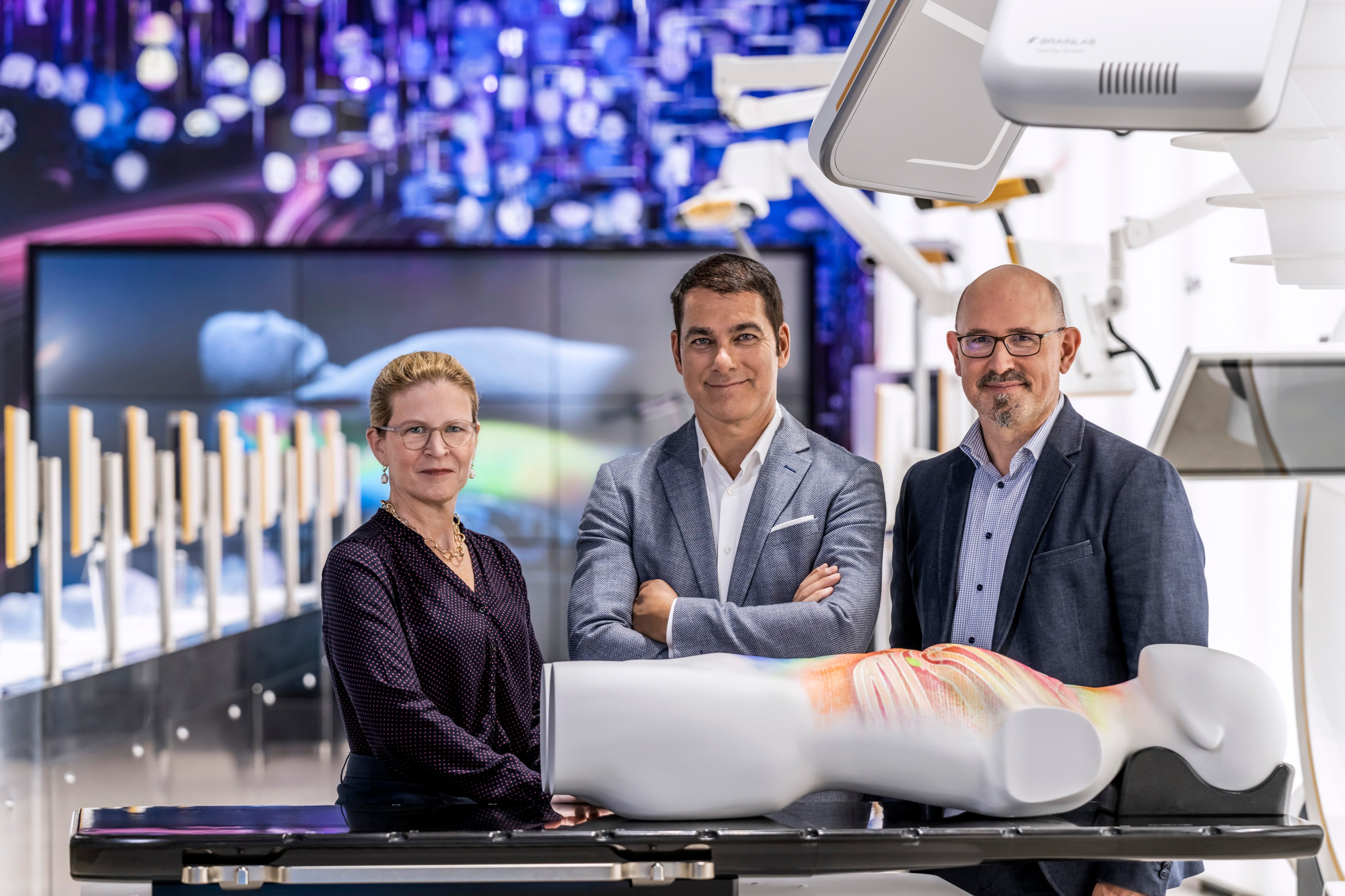 Stefan Vilsmeier, Claus Promberger and Professor Cordula Petersen, MD - Nominees or the Federal President’s Award for Innovation and Technology 2022