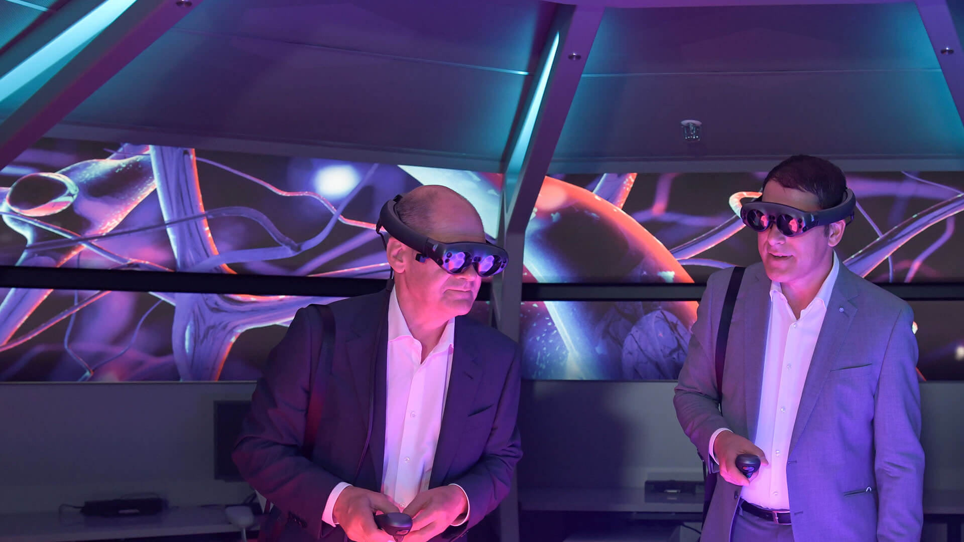 A demo of the Mixed Reality Viewer, a technology that produces hyper-realistic 3D patient data