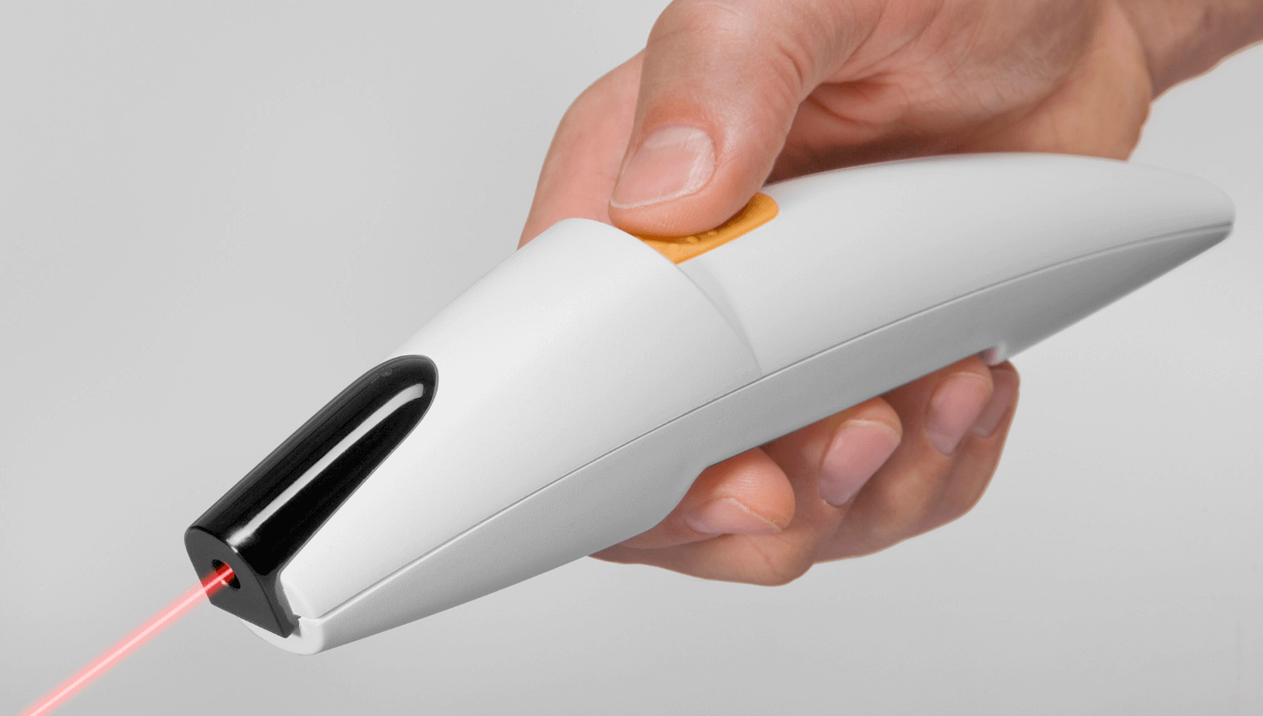 Z-touch®, a contact-free laser pointer
